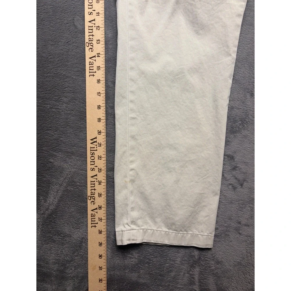 Polo Ralph Lauren Pants Mens 32 Tan Classic Fit Chinos Khaki Cotton Straight Leg